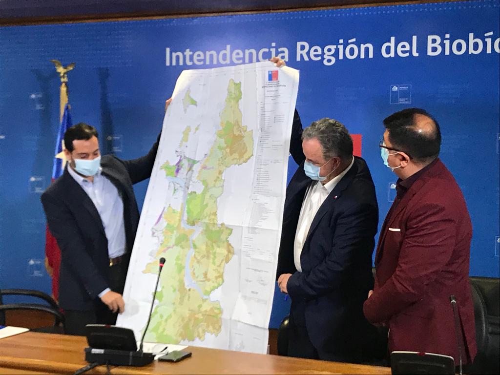 Minvu entregó al Intendente la modificación al Plan Regulador Metropolitano de Concepción para aprobación del Consejo Regional