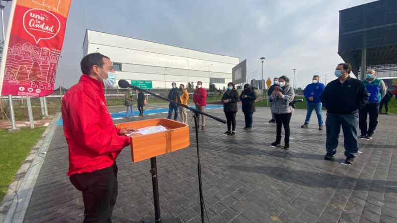 Minvu inauguró la primera etapa del Parque Urbano Aurora con llamado a la comunidad a cuidarlo