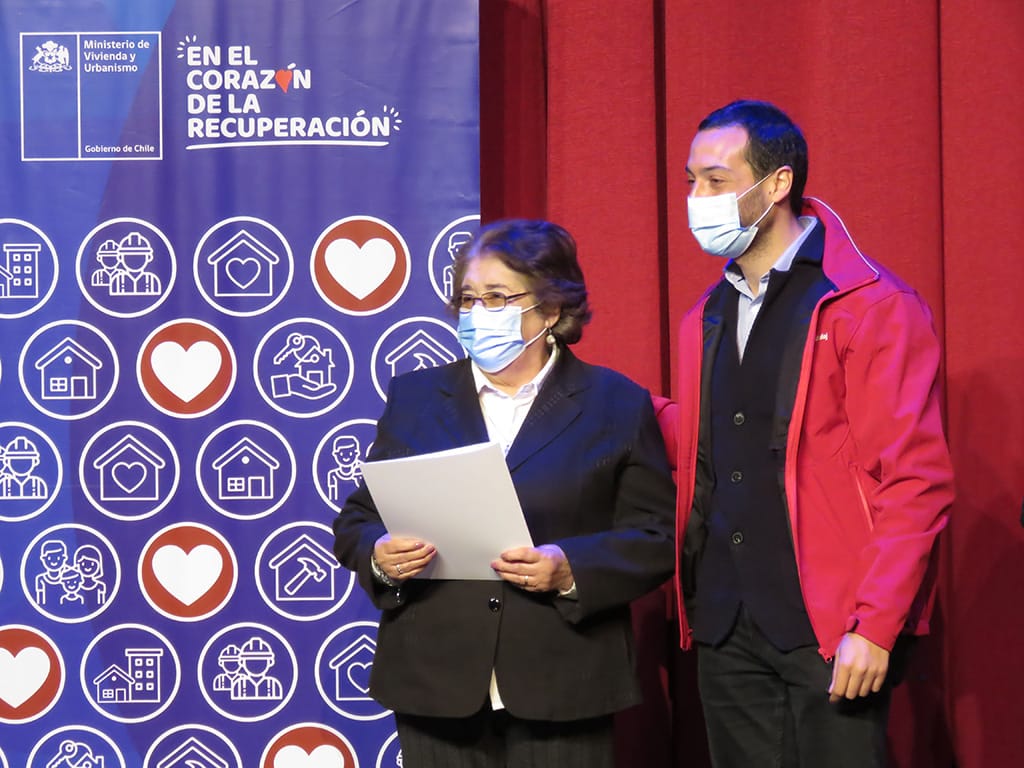 296 familias de Nacimiento obtuvieron sus certificados de subsidios mientras avanza la construcción de sus viviendas