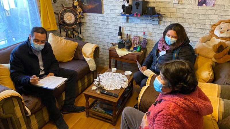 Minvu aplica encuesta en Pedro de Valdivia como parte del estudio para mejorar condiciones habitacionales y urbanas