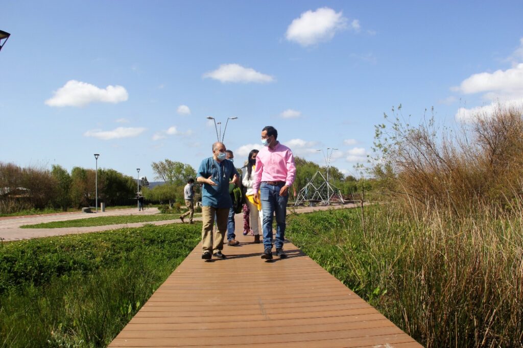 Minvu anuncia recursos para la conservación del Parque Humedal Los Batros en el inicio del Mes de la Ciudad