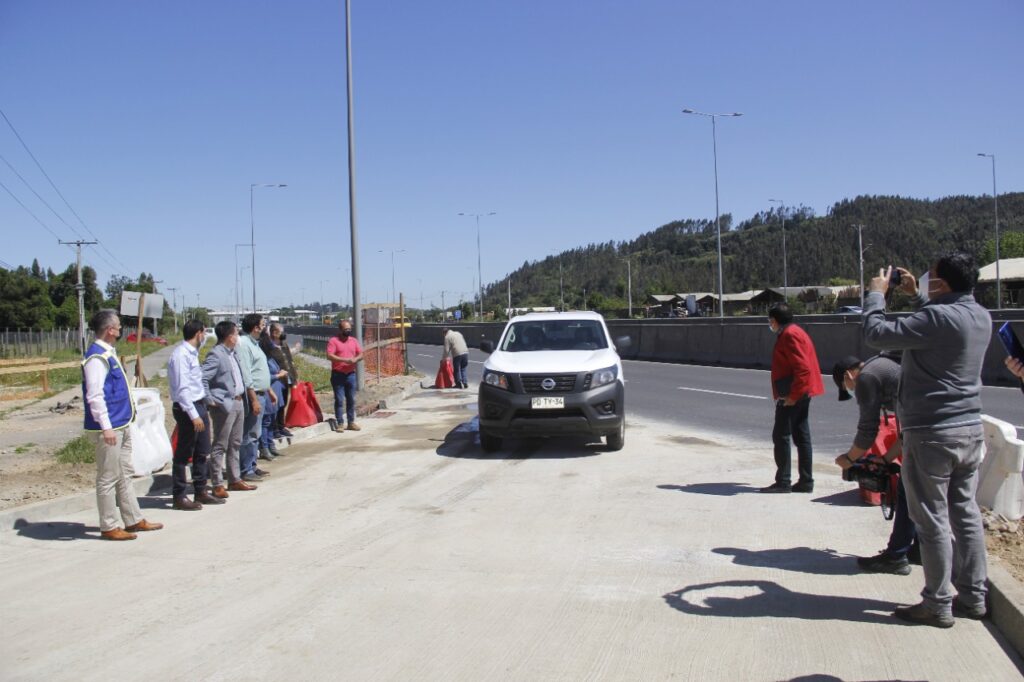 Minvu habilita nuevo acceso a Nonguén en el marco del mejoramiento de par vial Collao – Novoa