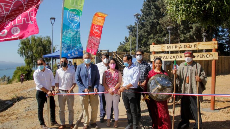 Minvu inaugura mirador con valor histórico en Penco