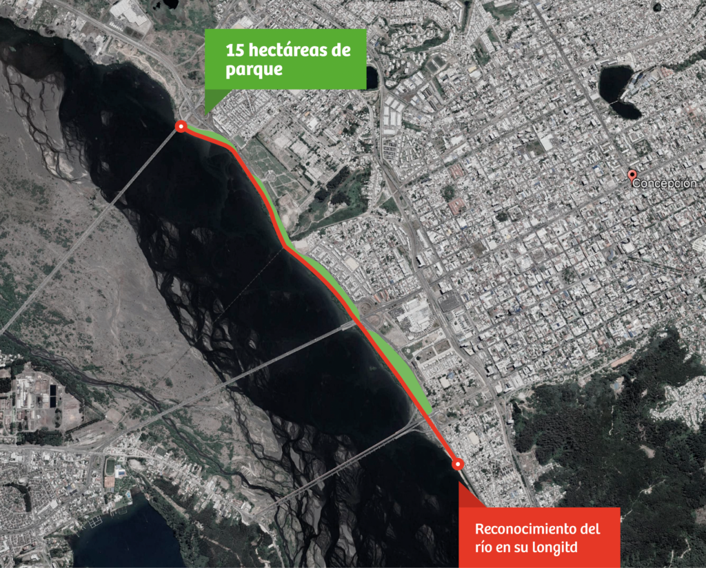 Vecinos de sector Costanera valoraron proyecto de nuevo parque que acerca la ciudad al río Biobío
