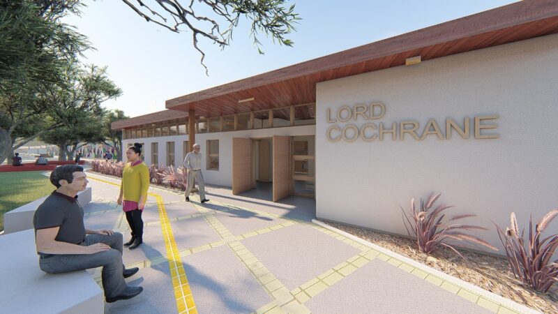 Vecinos de Lord Cochrane en Talcahuano contarán con moderno espacio urbano y nuevo centro comunitario
