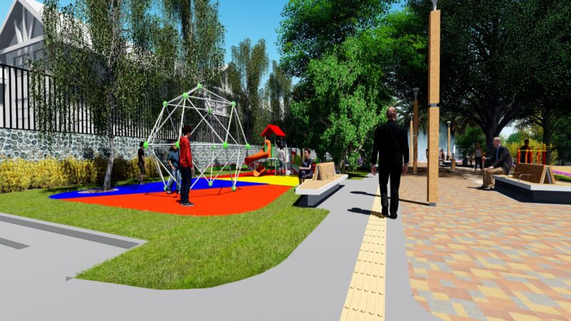 Vecinos de Florida contarán con renovada plaza que asegura acceso universal