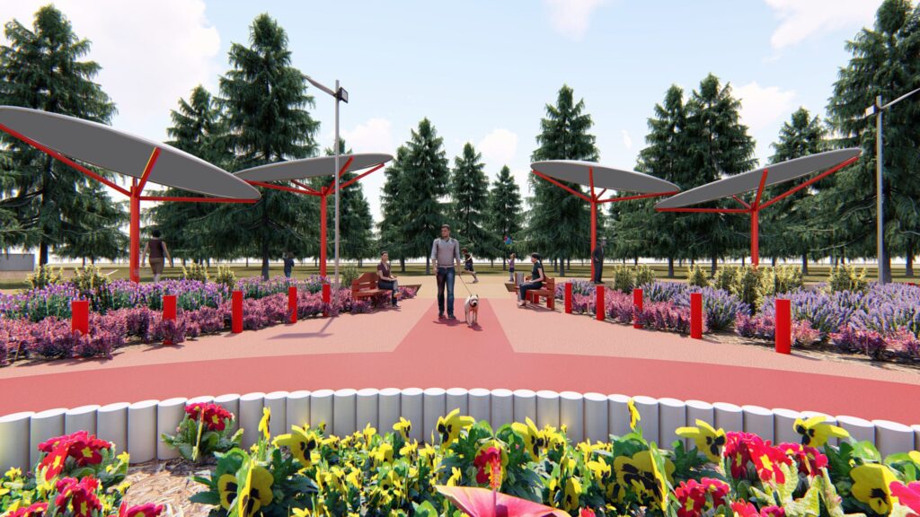 Vecinos de Charrúa participan con Minvu en diseño de su futura plaza