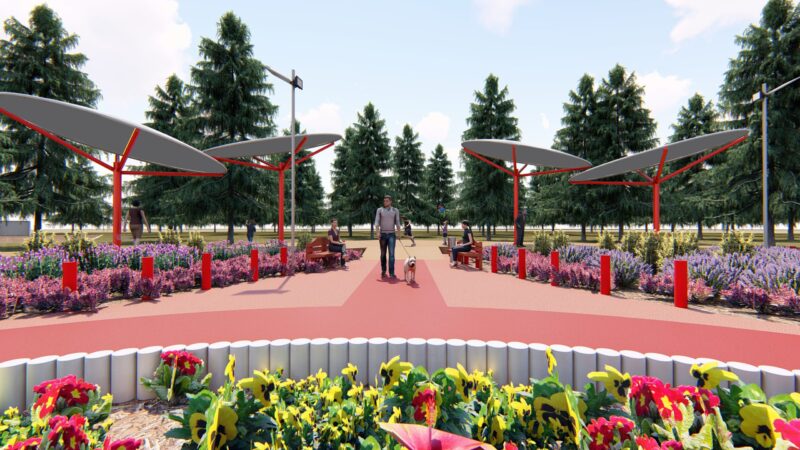 Vecinos de Charrúa participan con Minvu en diseño de su futura plaza