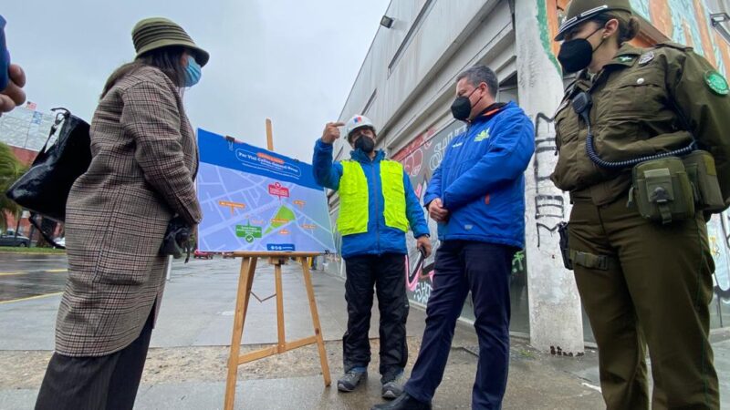 Minvu destaca colaboración de conductores ante cambios en el tránsito del sector Plaza Acevedo