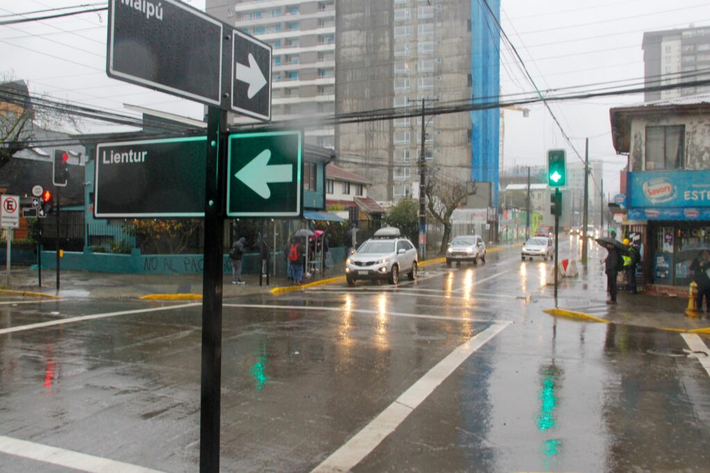 Maipú y Freire cambiaron de sentido entre Collao y Lientur