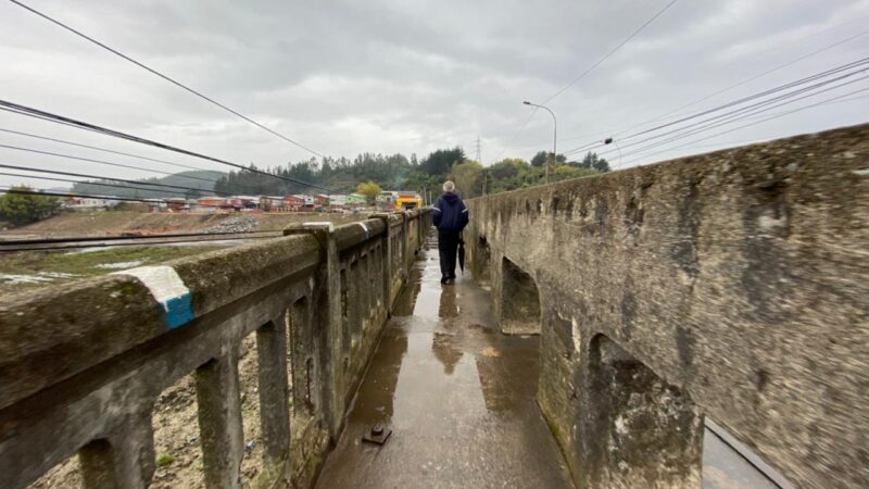 Minvu inicia mantención de histórico puente Andalién en Concepción