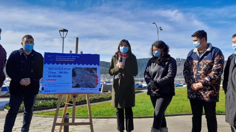 Minvu construirá más de 6 kilómetros de ciclovía en Lebu 