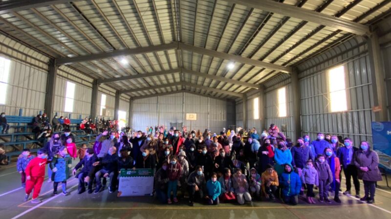Vecinos y vecinas de Pehuén celebraron llegada del Quiero mi Barrio 