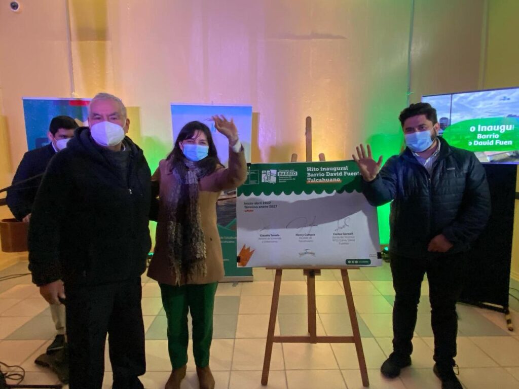 Cerca de 600 familias celebran intervención urbano social en cerro David Fuentes de Talcahuano