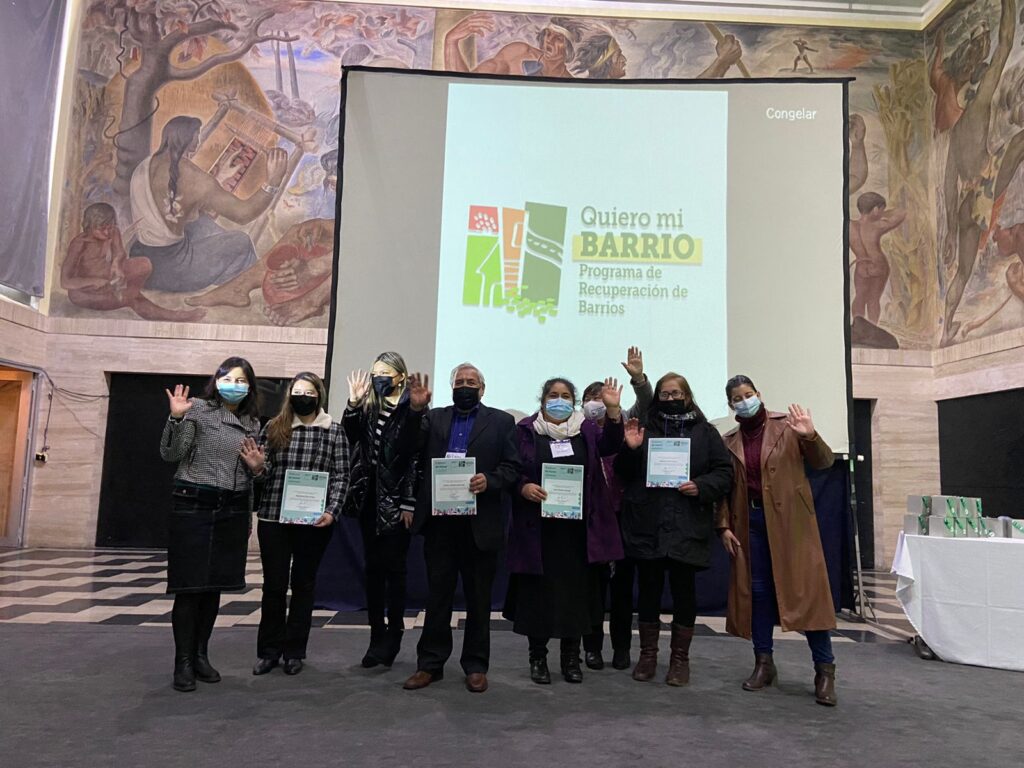 Minvu celebró a dirigentes y dirigentes de Quiero mi Barrio de la Región en su día