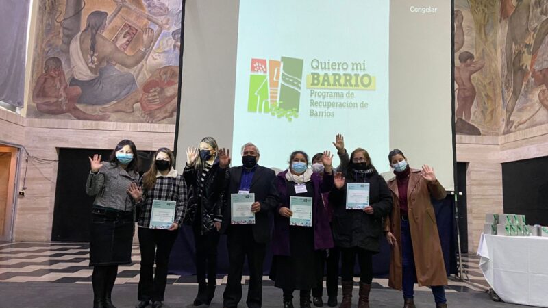 Minvu celebró a dirigentes y dirigentes de Quiero mi Barrio de la Región en su día