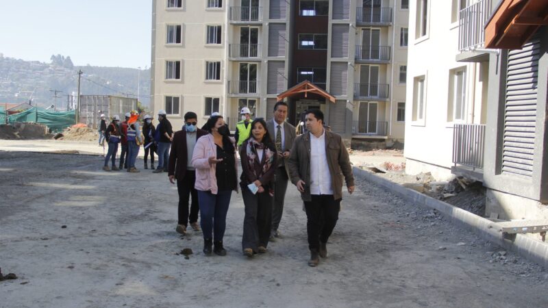 Familias visitaron proyecto habitacional Lota Green que presenta un 80 por ciento de avance