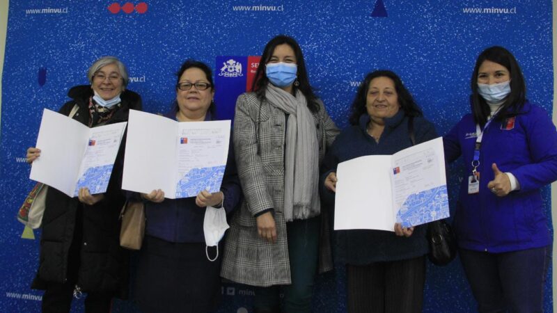 Familias de la provincia de Arauco obtienen subsidio habitacional para clase media