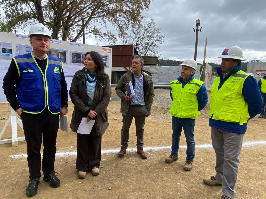 Minvu inicia construcción de primer puente considerado en proyecto par vial Collao – Novoa