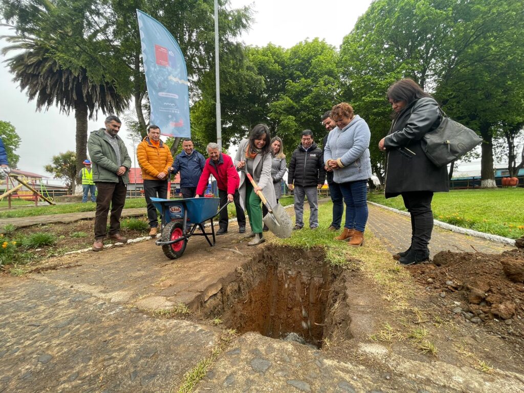 Inicia mejoramiento de Plaza Caupolicán de Cañete con una inversión del Minvu de $1.350 millones