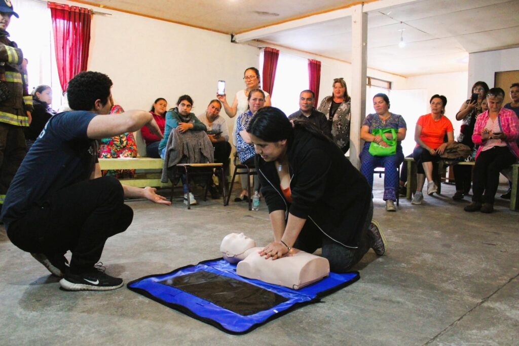 80 familias sampedrinas se capacitaron en prevención y atención de emergencias