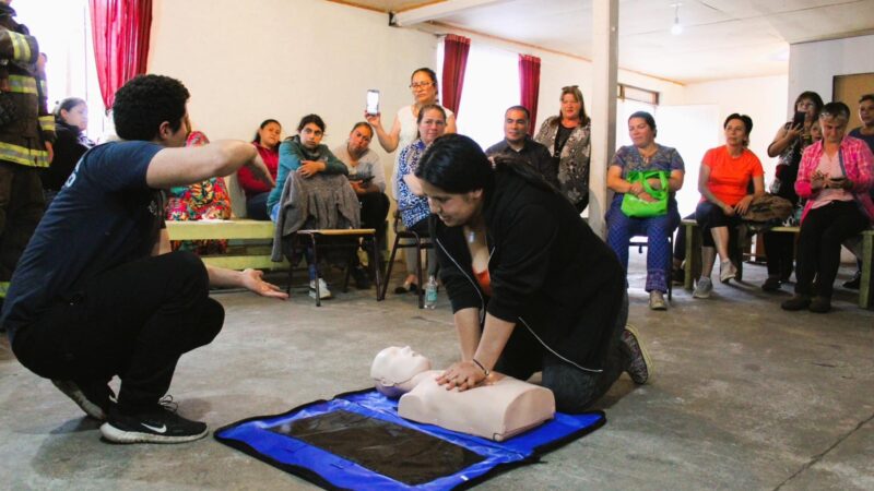 80 familias sampedrinas se capacitaron en prevención y atención de emergencias