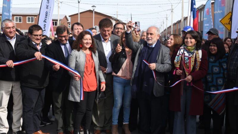 Ministro Montes entrega 280 viviendas del Plan de Emergencia Habitacional a familias de la Región de Biobío