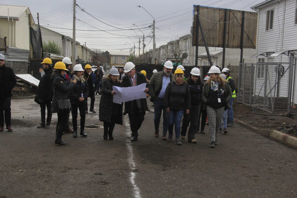 Conjunto Habitacional Los Castaños ll de Yumbel presenta un 46% de avance
