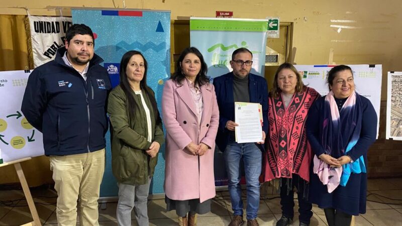 Minvu presenta Programa “Quiero Mi Barrio” en el sector El Triángulo de Hualpén