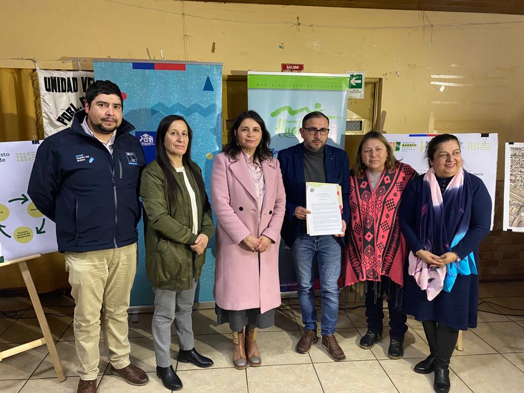 Minvu presenta Programa “Quiero Mi Barrio” en el sector El Triángulo de Hualpén