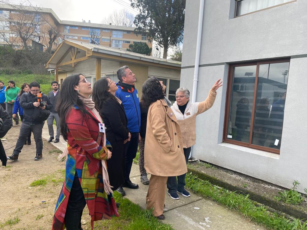 Obras de mejoramiento en condominio social “Aníbal Pinto Bajo” presentan un 90% de avance