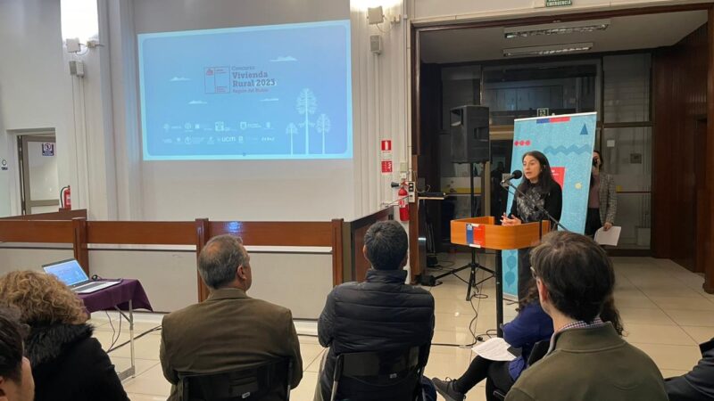 Minvu realiza el lanzamiento de la cuarta versión del Concurso Vivienda Rural 2023