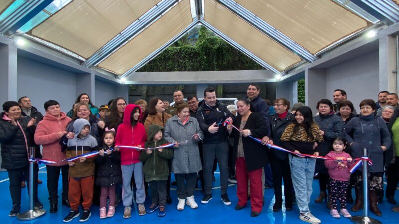 Nuevo espacio comunitario es inaugurado en Coronel