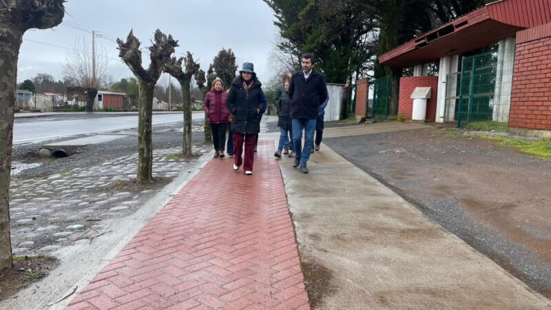 Vecinos de Quilleco mejoran sus calles gracias al Programa de Pavimentos Participativos del Minvu