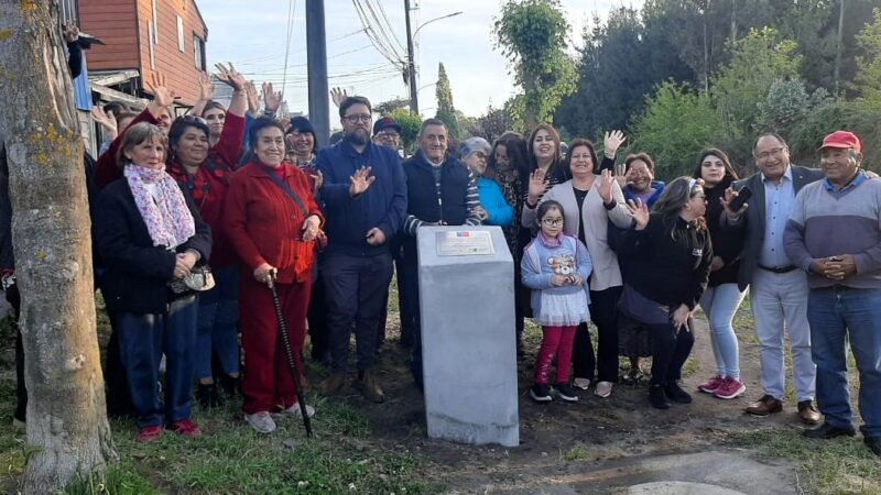 Nuevas luminarias mejoran seguridad de 500 familias de Hualqui 