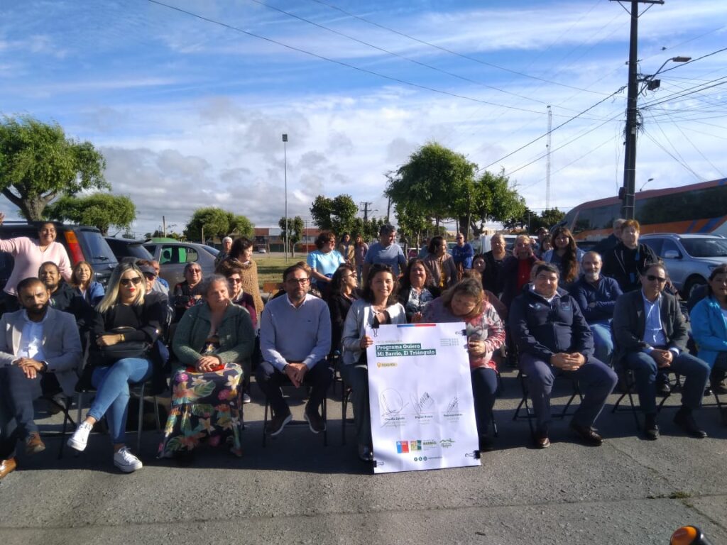 Más de 400 familias de El Triángulo en Hualpén dieron inicio oficial a recuperación de barrios