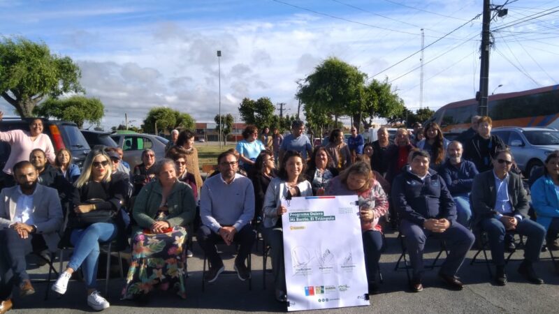 Más de 400 familias de El Triángulo en Hualpén dieron inicio oficial a recuperación de barrios