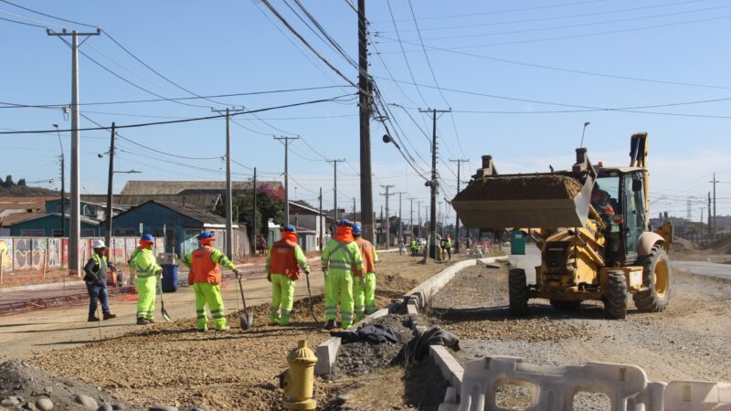 Minvu reinicia obras en el eje Colón