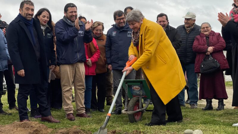 Minvu inició la construcción de viviendas tuteladas para adultos mayores en Lebu