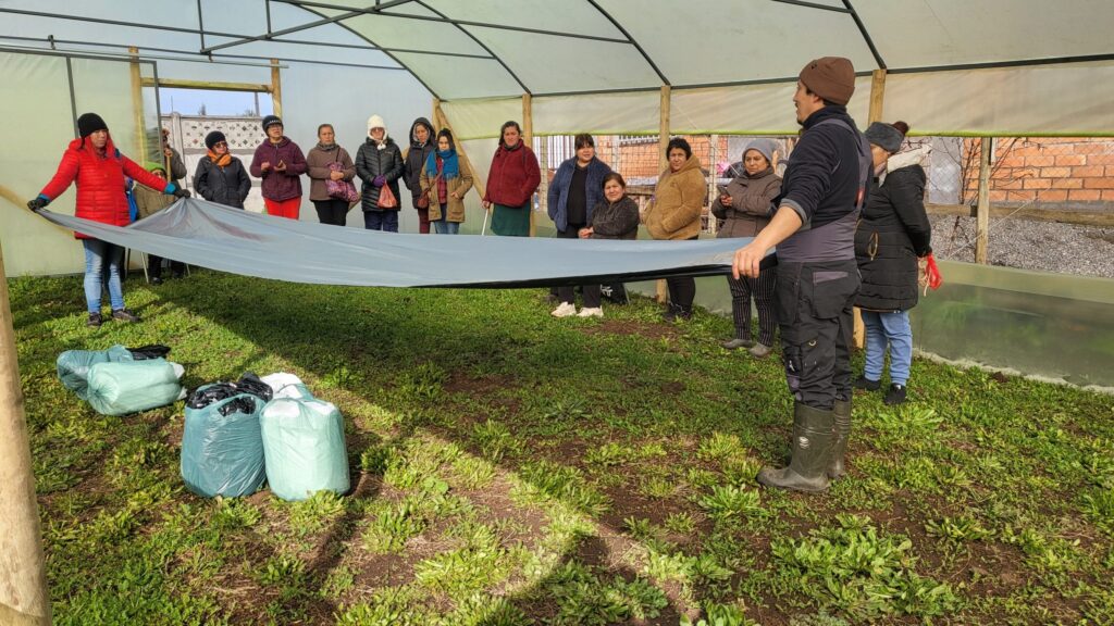 “Vivero Verde”: familias de Villa Génesis aprenden a gestionar invernadero comunitario