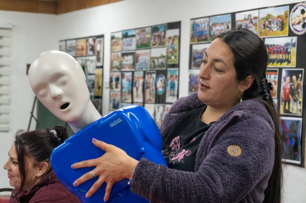 Quiero mi Barrio crea grupo de cuidadoras para personas mayores y dependientes en Coronel