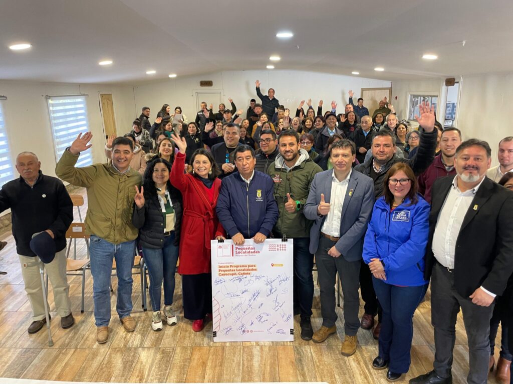 Cerca de 300 familias de sector rural en Cañete celebran llegada del Programa Pequeñas Localidades