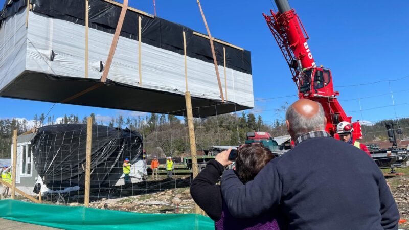 Minvu instala primeras viviendas industrializadas en la provincia de Biobío