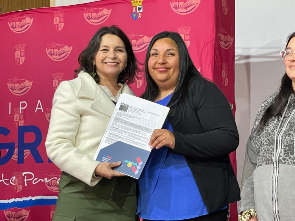 Familias de Negrete reciben subsidio habitacional en antesala de la construcción de sus viviendas