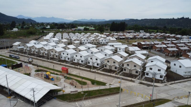 278 familias de Santa Bárbara recibieron sus viviendas definitivas