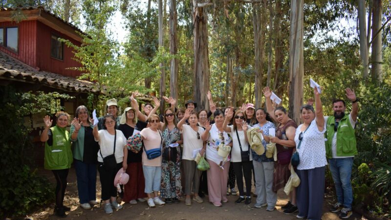Vecinas del Cerro David Fuentes se capacitan en sostenibilidad y cuidado del medioambiente
