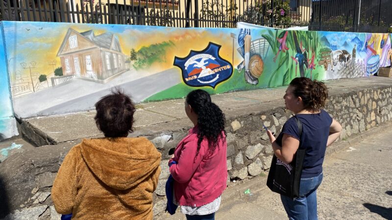 Murales con historia: El arte como homenaje a la memoria y patrimonio del Cerro David Fuentes