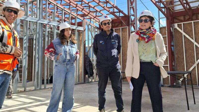 Viviendas tuteladas en Lebu alcanzan 63% de avance y podrían estar listas antes del término del presente año