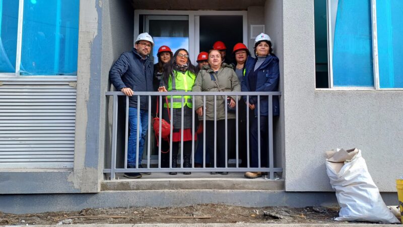 Emblemático megaproyecto que dará solución habitacional a más de doscientas familias en Hualpén experimenta un 87,7% de avance