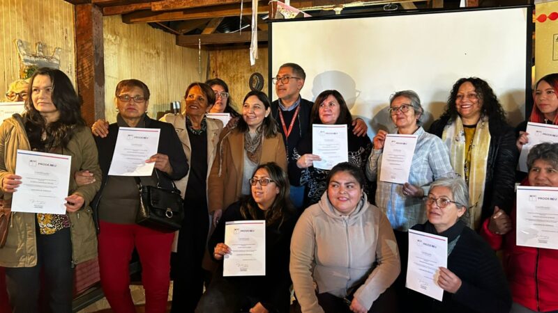 Mujeres de Villa Génesis culminan proceso formativo con enfoque en derechos sexuales y reproductivos